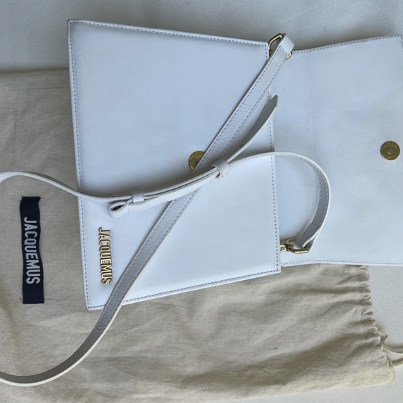 Jacquemus white le grand chiquito bag - Picture 2 of 15